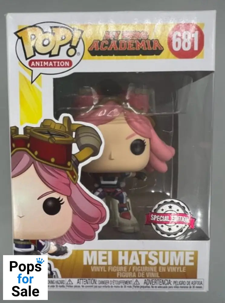 #681 Mei Hatsume - My Hero Academia - Box Damaged Funko POP