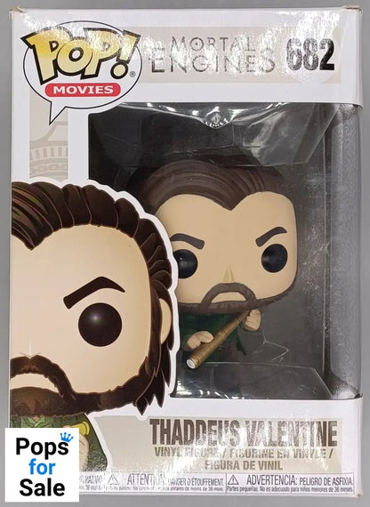 682 Thaddeus Valentine -  Mortal Engines Funko POP - Box Damaged