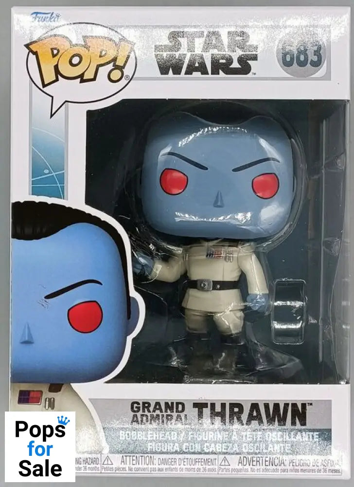 683 Grand Admiral Thrawn - Star Wars Ahsoka - Brand New Funko POP