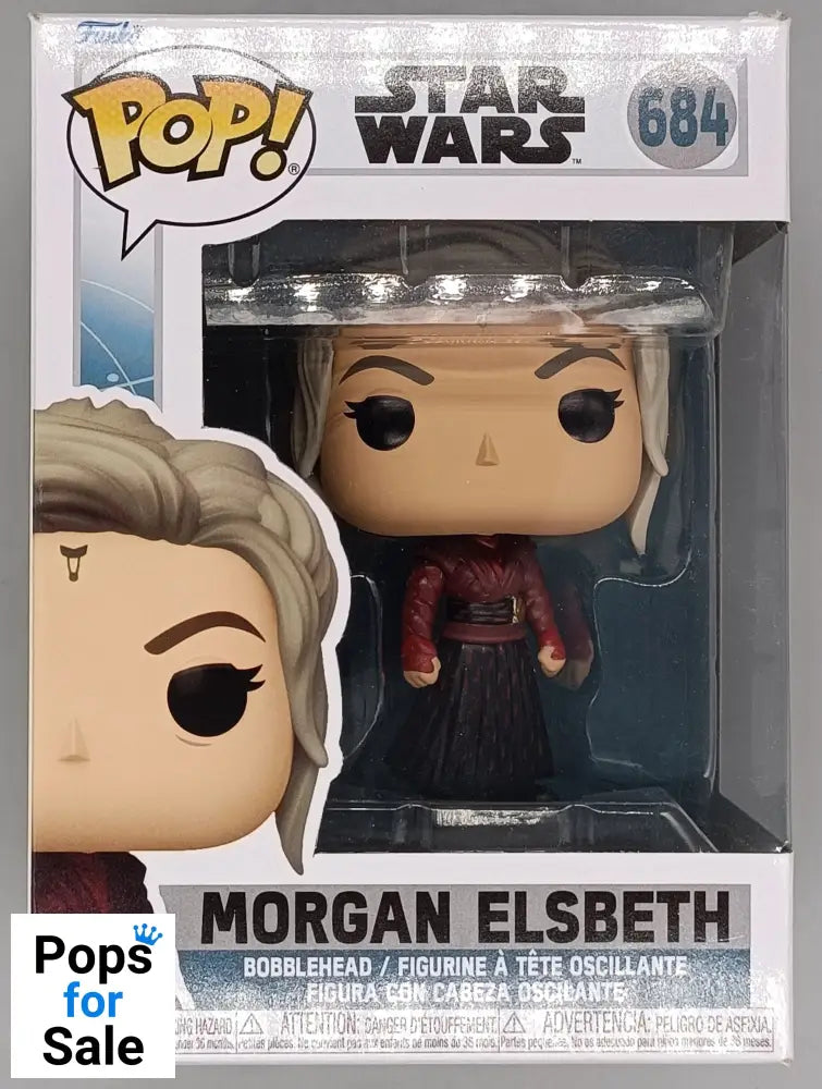 684 Morgan Elsbeth - Star Wars Ahsoka - Funko POP - Box Damaged