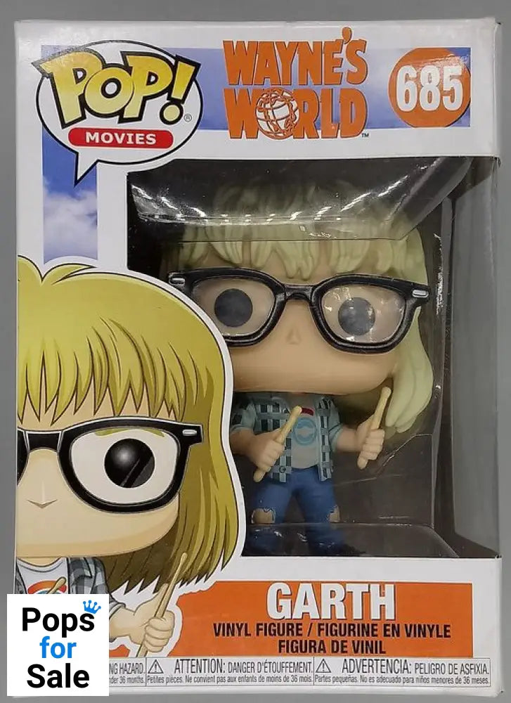 685 Garth - Wayne's World - Funko POP - Box Damaged