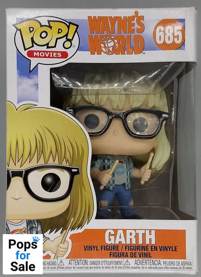 685 Garth - Wayne's World - Funko POP - Box Damaged