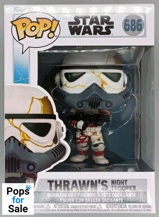 686 Thrawn's Night Trooper -  Star Wars Ahsoka Funko POP - Brand New