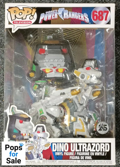 #687 Dino Ultrazord - 10 Inch - Power Rangers - Box Damaged Funko POP