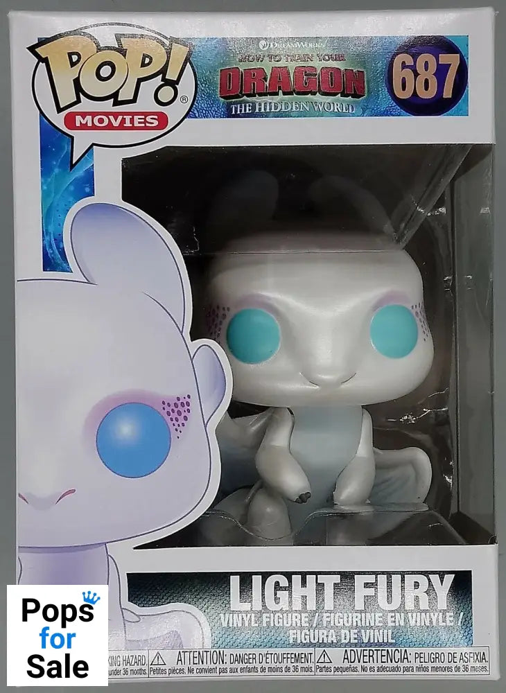 687 Light Fury - How To Train Your Dragon 3 Funko POP