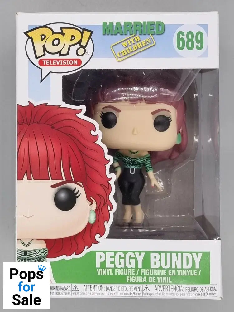 #689 Peggy Bundy - Married with Children - Box Damaged Funko POP