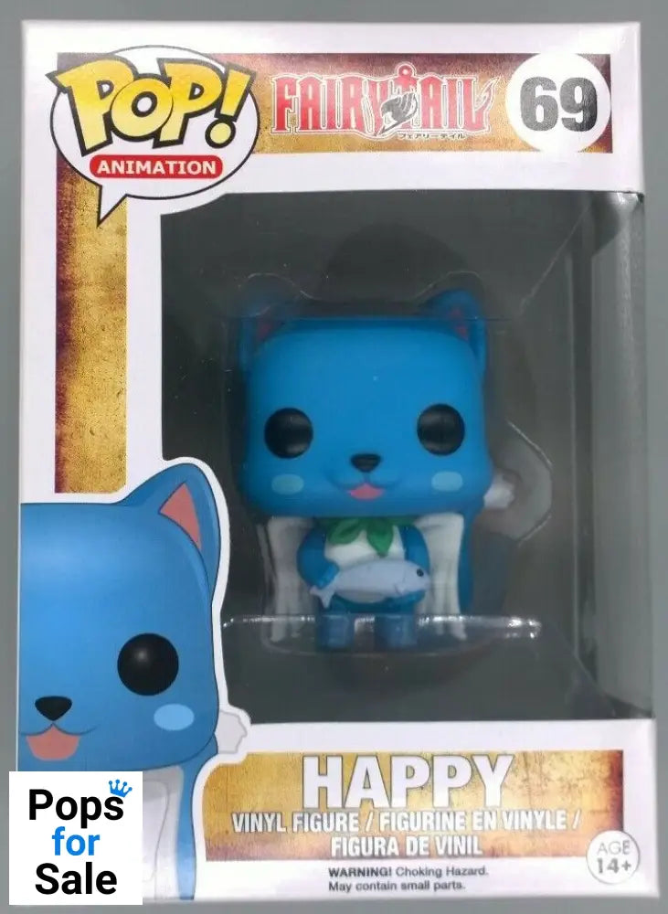 #69 Happy - Fairy Tail Funko POP