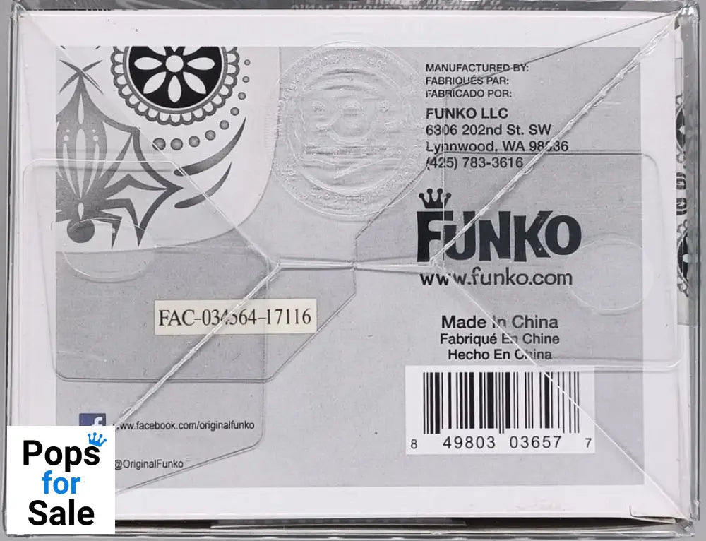 69 Jack Skellington (Day of the Dead) Disney TNBC Funko POP