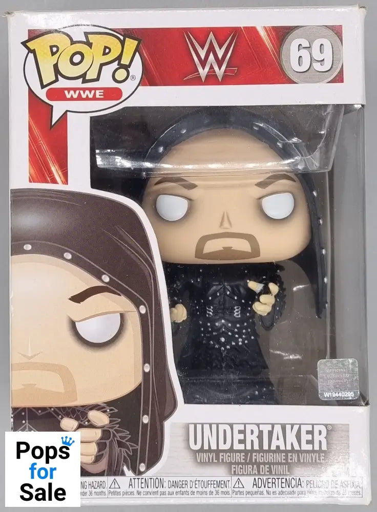 #69 The Undertaker (Hooded) - WWE Funko POP