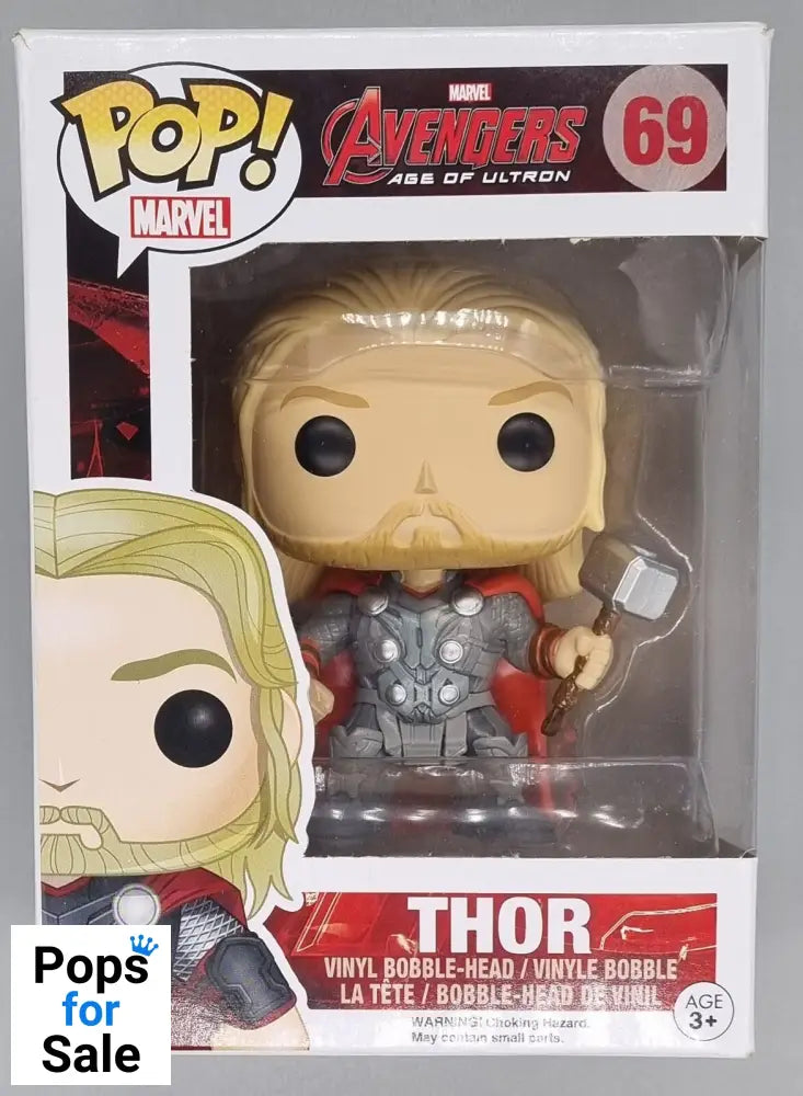 #69 Thor - Marvel Avengers Age Of Ultron Funko POP