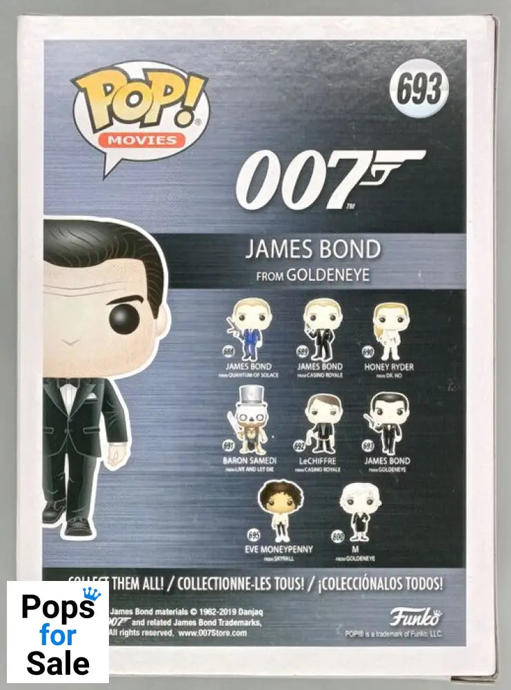 #693 James Bond (GoldenEye) Pierce Brosnan Funko POP