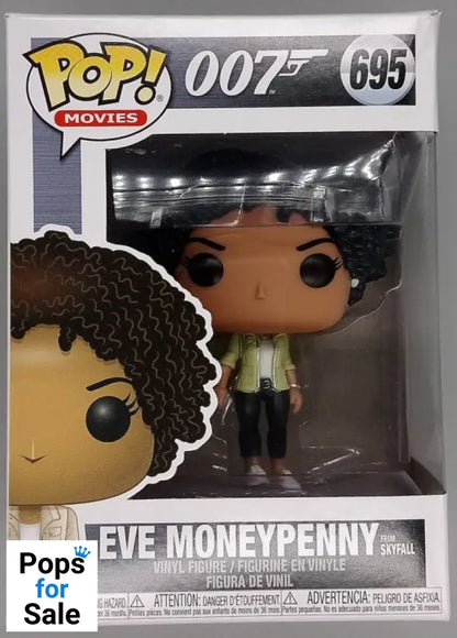 695 Eve Moneypenny (from Skyfall) - James Bond Funko POP - Box Damaged