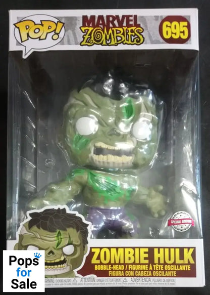 #695 Zombie Hulk - 10 Inch - Marvel Zombies - Box Damaged Funko POP