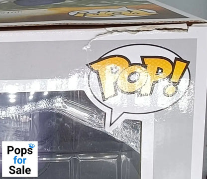 698 Captain America vs. Thanos Movie Moment Marvel Avengers Infinity War Funko POP - Box Damaged