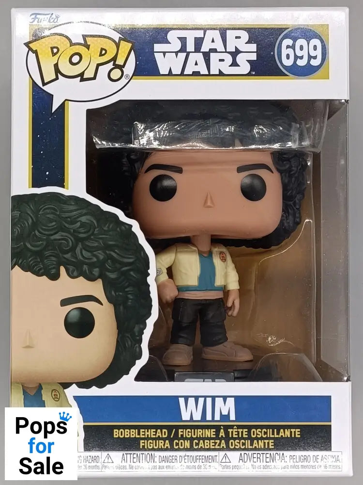 699 Wim - Star Wars: Skeleton Crew Funko POP - Brand New