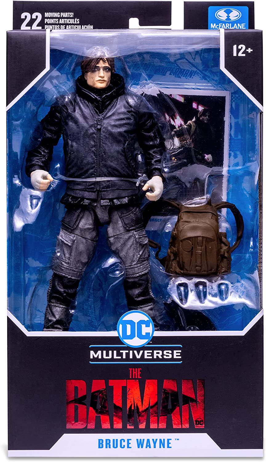 McFarlane-DC The Batman Bruce Wayne (Drifter / Unmasked) 7in Figures