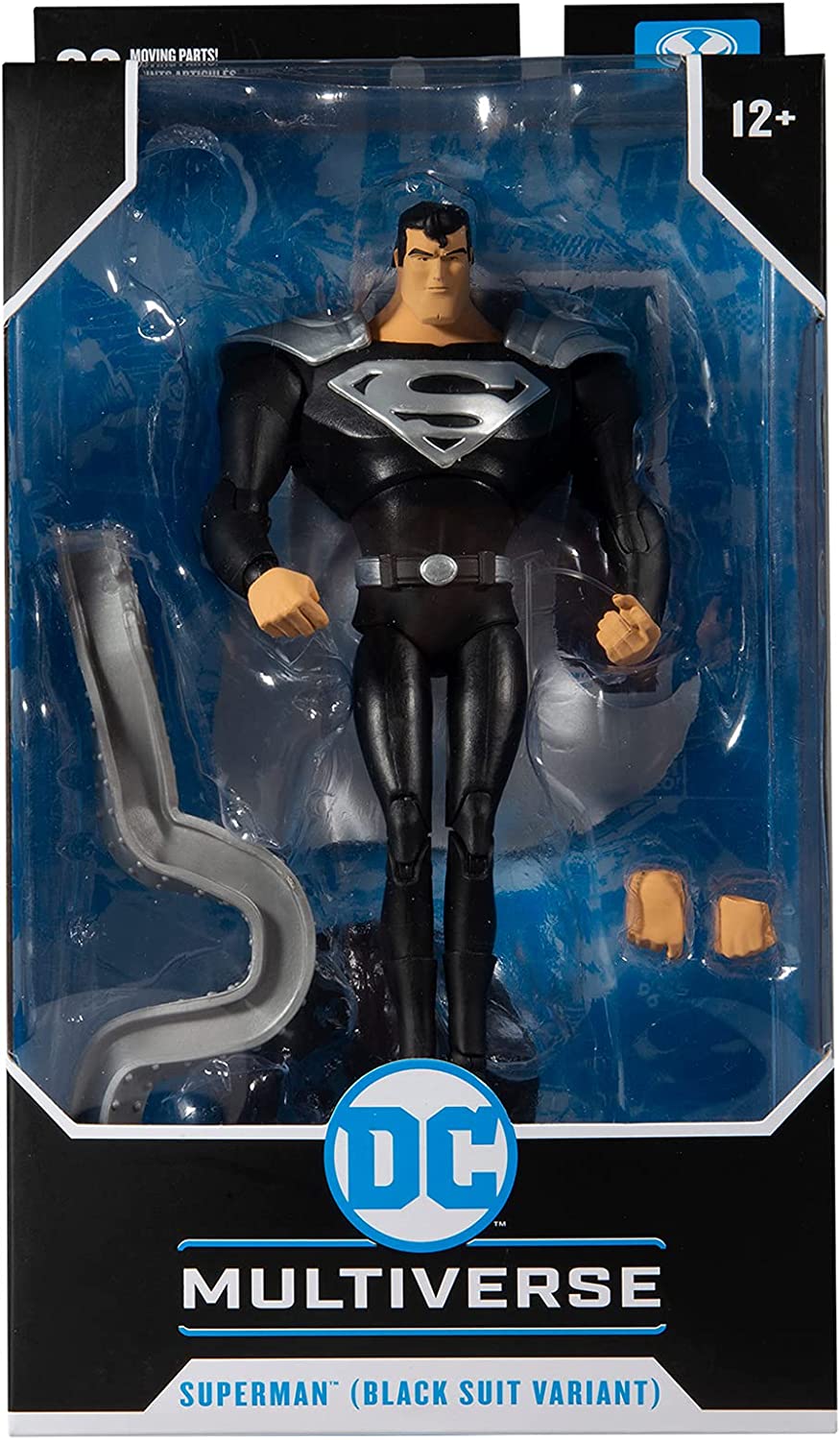 McFarlane-DC-Multiverse Superman Black Suit (Superman Animat Other Figures