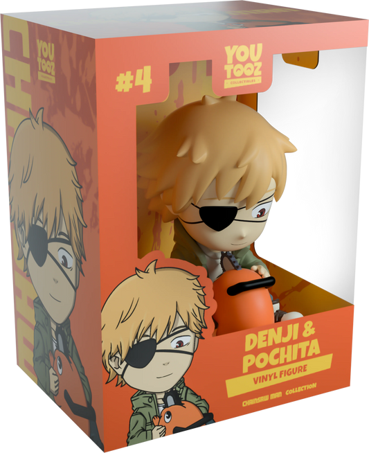 Youtooz Denji & Pochita Chainsaw Man Action Figure
