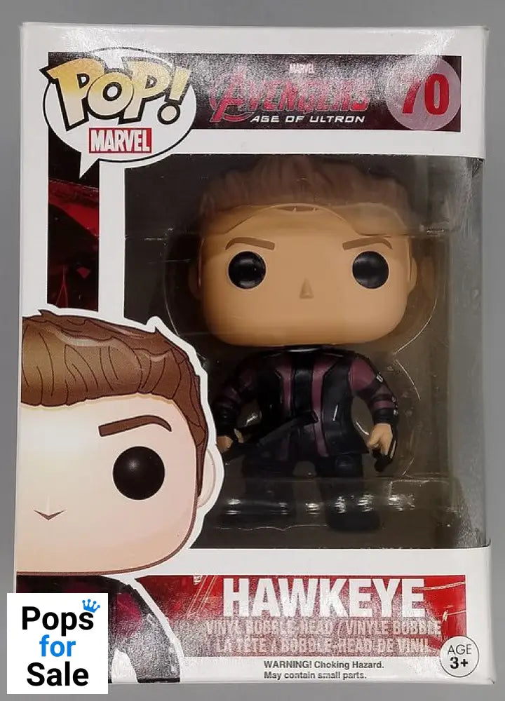 #70 Hawkeye - Marvel Avengers Age of Ultron - Box Damaged Funko POP