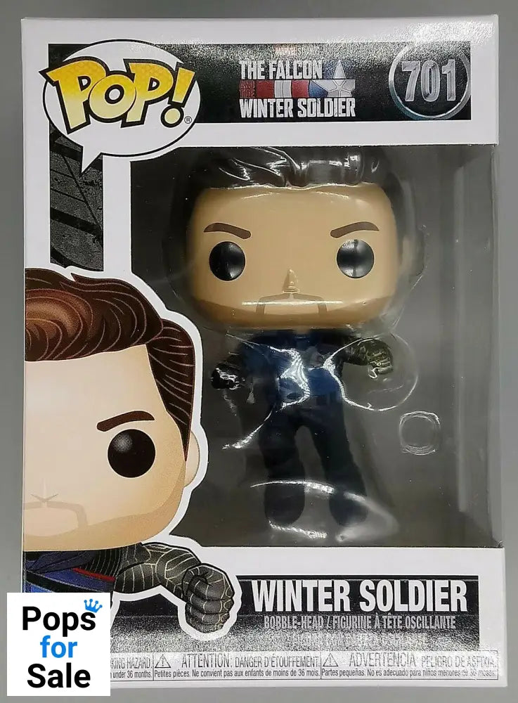 #701 Winter Soldier Marvel The Falcon and The Winter Soldier Funko POP