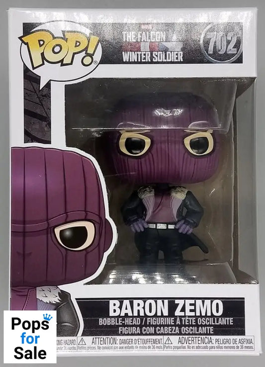 702 Baron Zemo - Marvel The Falcon And The Winter soldier Funko POP - Box Damaged