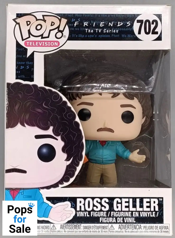 #702 Ross Geller (80's) - Friends - Box Damaged Funko POP