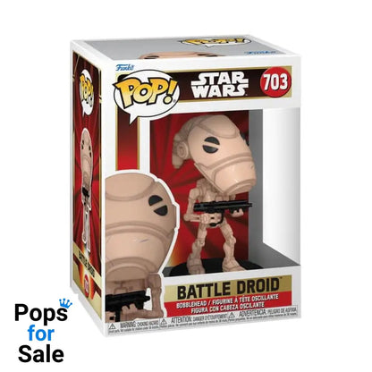 #703 Battle Droid - Star Wars The Phantom Menace Anniversary Funko POP Preorder