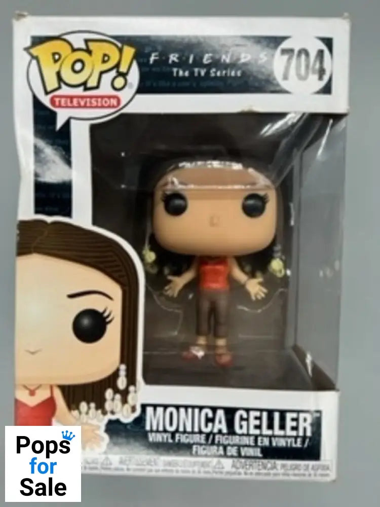 704 Monica Geller (Braids) - Friends - Funko POP - Box Damaged