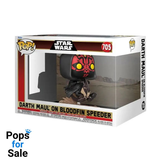 #705 Darth Maul on Bloodfin Speeder - Rides - Star Wars Funko POP Preorder