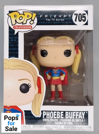 705 Phoebe Buffay (Supergirl) - Friends - Funko POP - Box Damaged