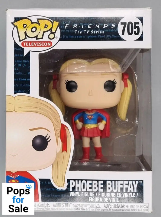 705 Phoebe Buffay (Supergirl) - Friends - Funko POP - Box Damaged
