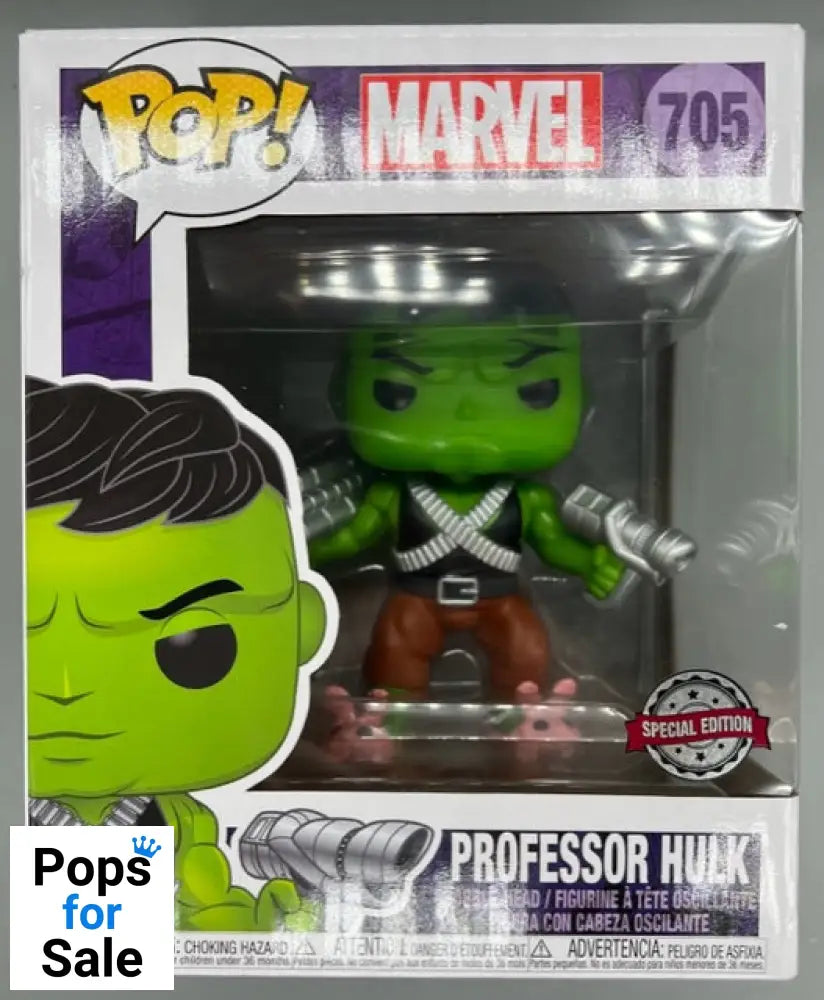 705 Professor Hulk - 6 Inch - Marvel - Box Damaged Funko POP