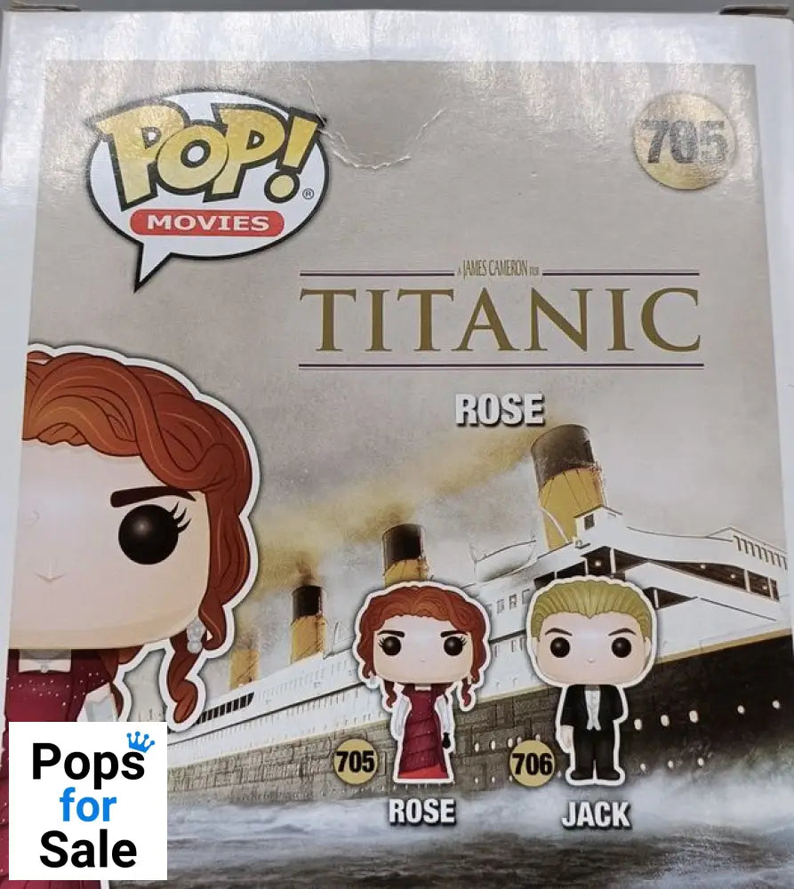 #705 Rose - Titanic - Box Damaged Funko POP