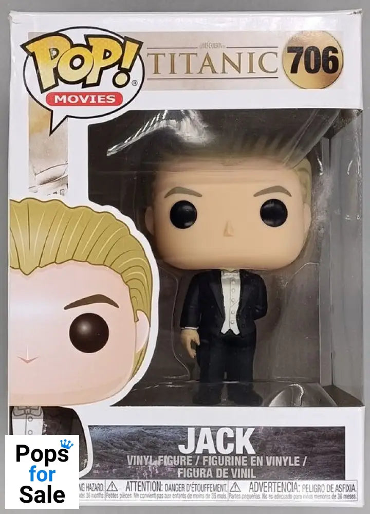 #706 Jack - Titanic - Box Damaged Funko POP