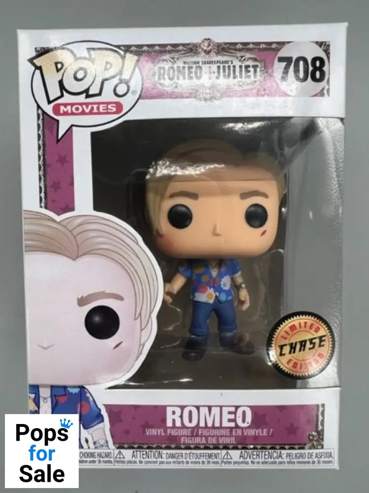 #708 Romeo (Hawaiian Shirt) - Chase - Romeo + Juliet Funko POP