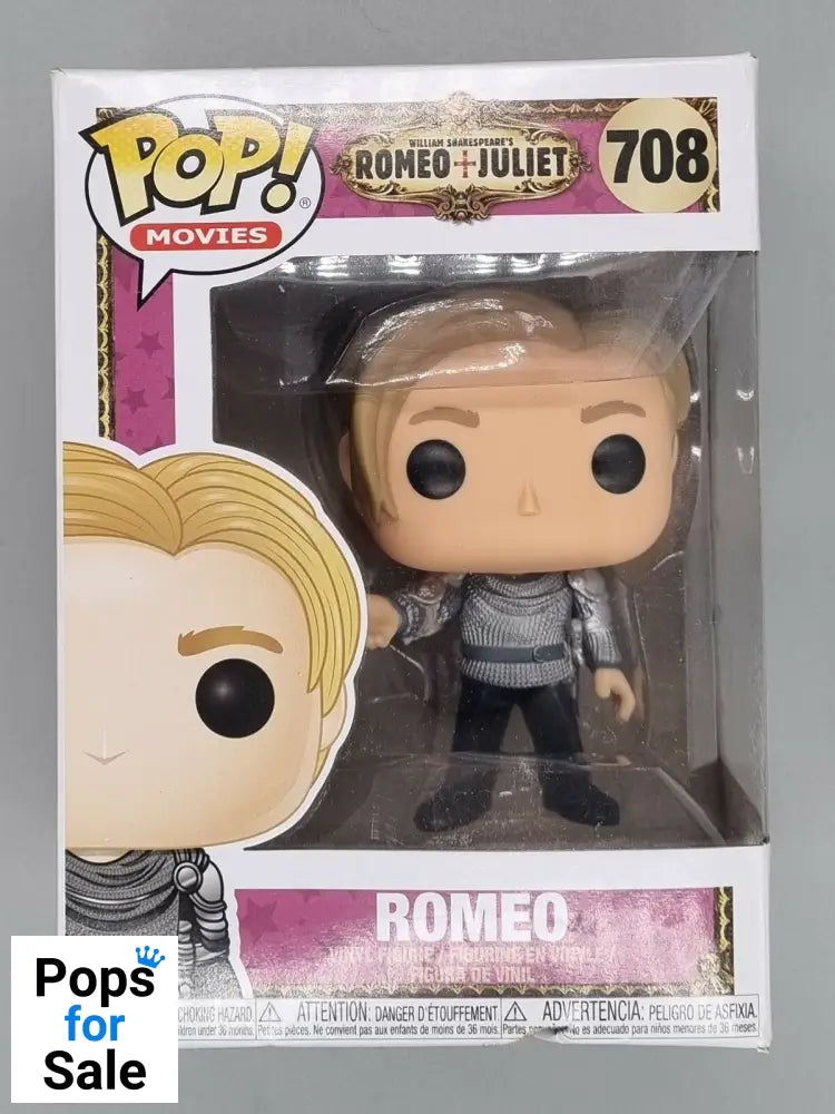 #708 Romeo - Romeo & Juliet - Box Damaged Funko POP