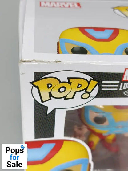 709 El Heroe Invicto (Iron Man) - Marvel Luchadores - Box Damaged Funko POP