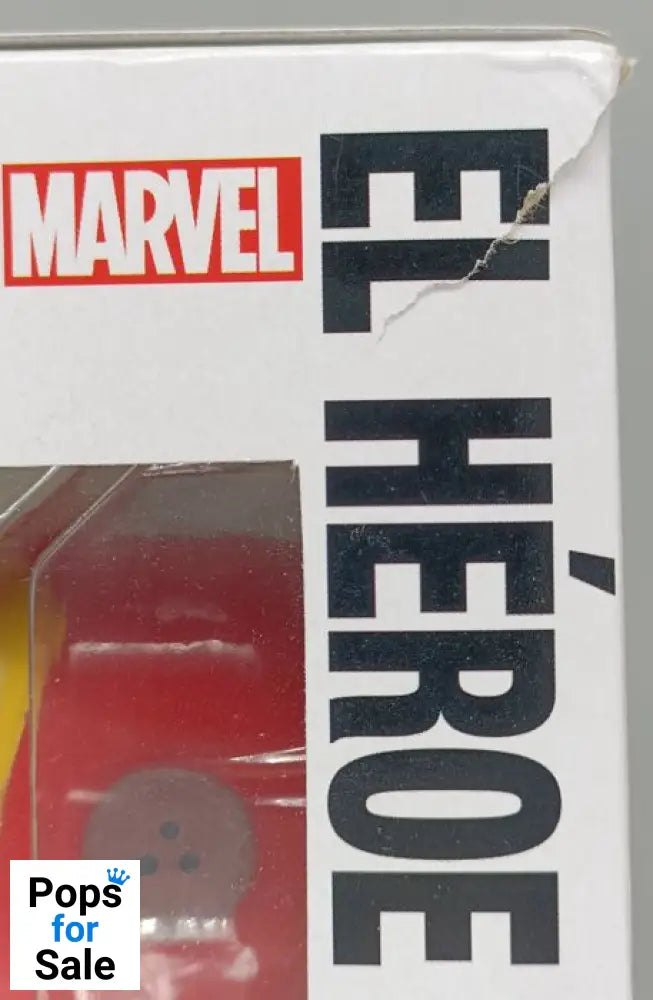 709 El Heroe Invicto (Iron Man) - Marvel Luchadores - Box Damaged Funko POP