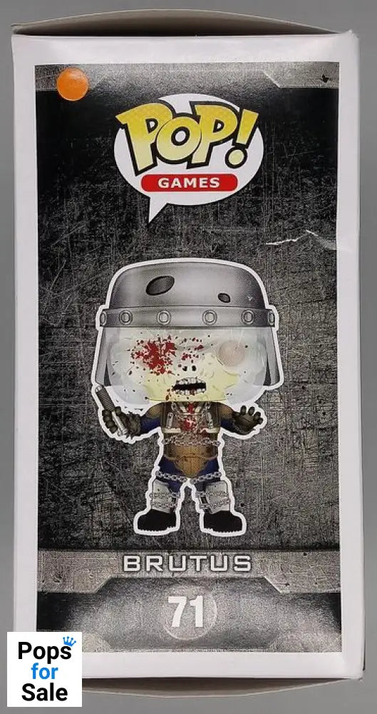 #71 Brutus (Muddy) - Call of Duty - Box Damaged Funko POP