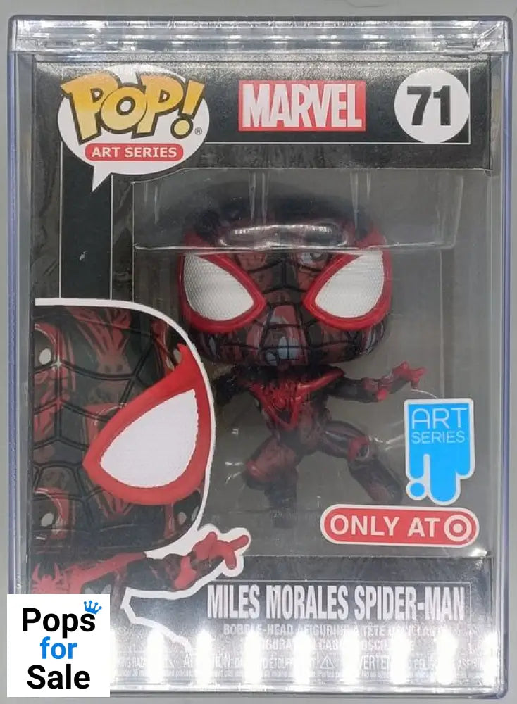 71 Miles Morales Spider-Man Art Series Marvel NEW Funko POP