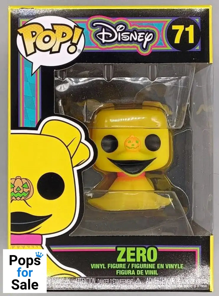 71 Zero - Blacklight - Disney The Night Before Christmas Funko POP