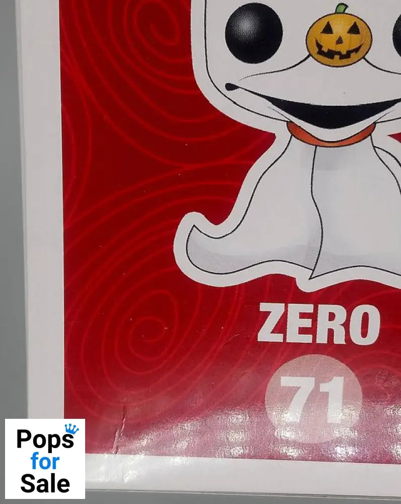 71 Zero - Disney The Nightmare Before Christmas Funko POP - Box Damaged