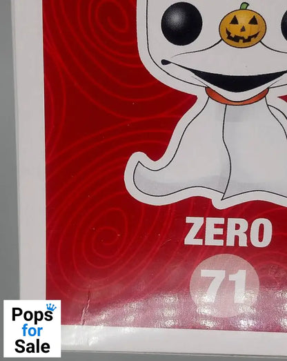 71 Zero - Disney The Nightmare Before Christmas Funko POP - Box Damaged