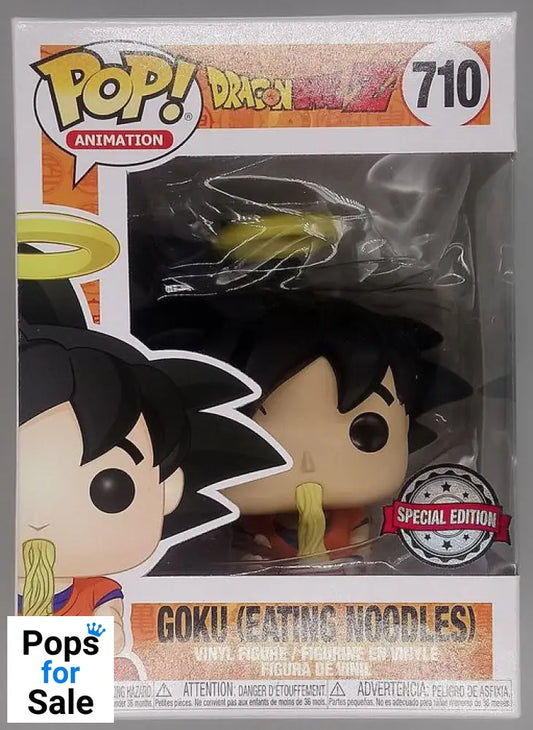 #710 Goku (Eating Noodles) Dragon Ball Z - Box Damaged Funko POP