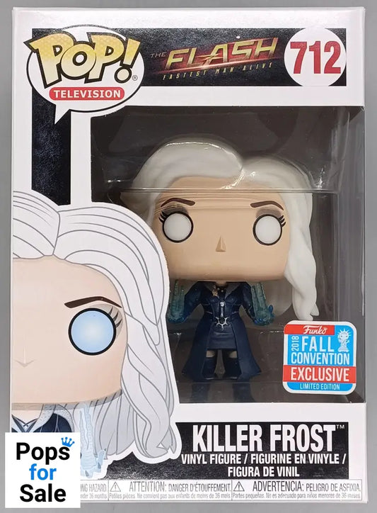 #712 Killer Frost - Glow - The Flash - 2018 Con Funko POP