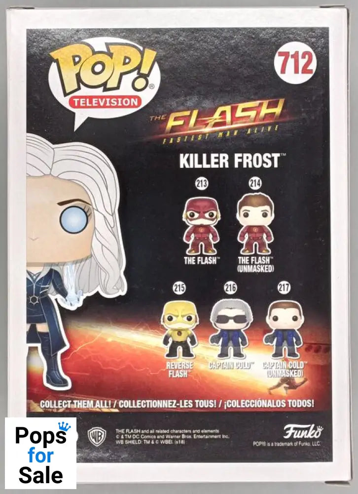 #712 Killer Frost - Glow - The Flash - 2018 Con Funko POP