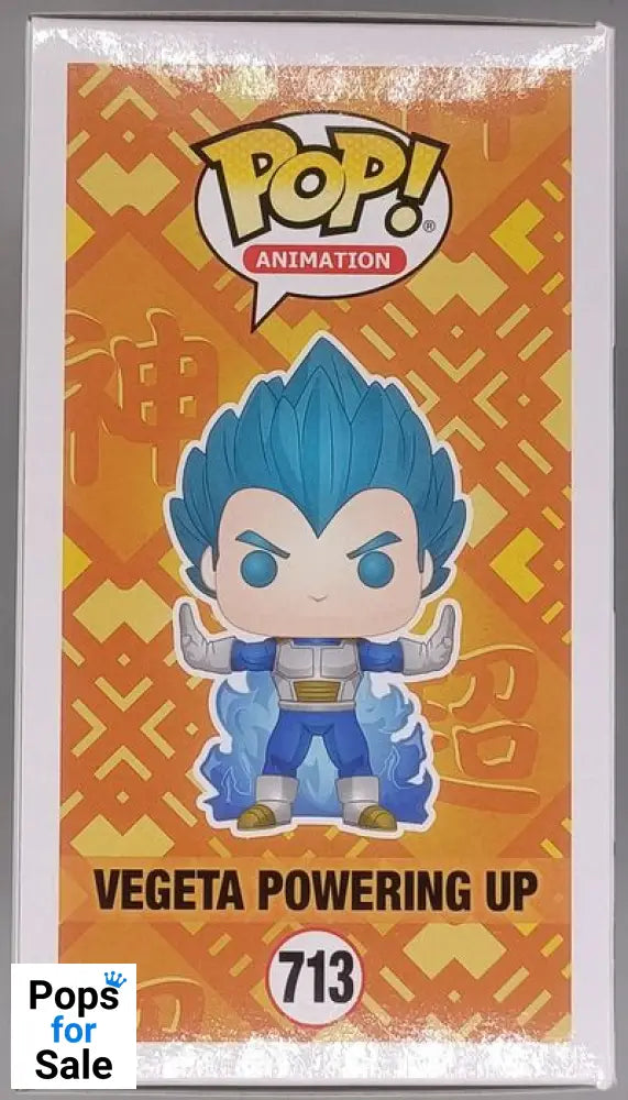 #713 Vegeta (Powering Up) - Glow - Dragon Ball Funko POP