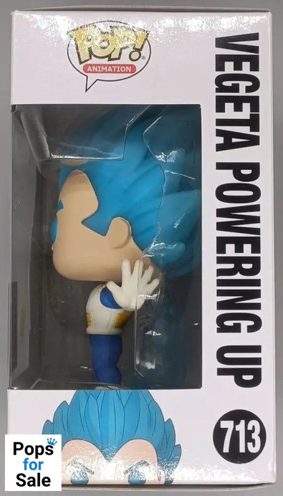 #713 Vegeta (Powering Up) - Glow - Dragon Ball Funko POP