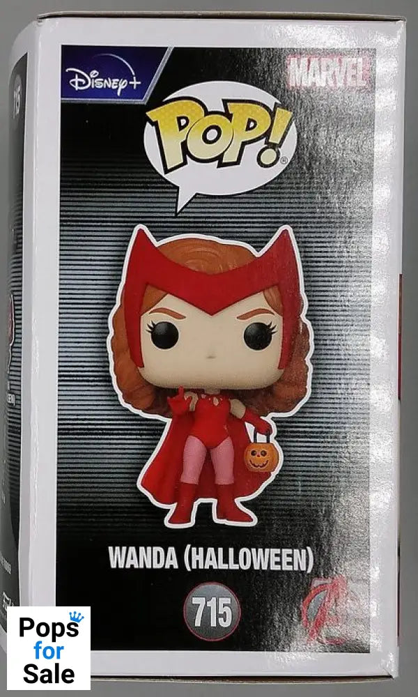 715 Halloween Wanda - Marvel Wandavision - Damaged Box Funko POP