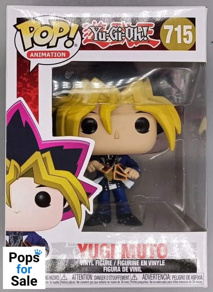 #715 Yugi Muto - Yu-Gi-Oh! - Box Damaged Funko POP